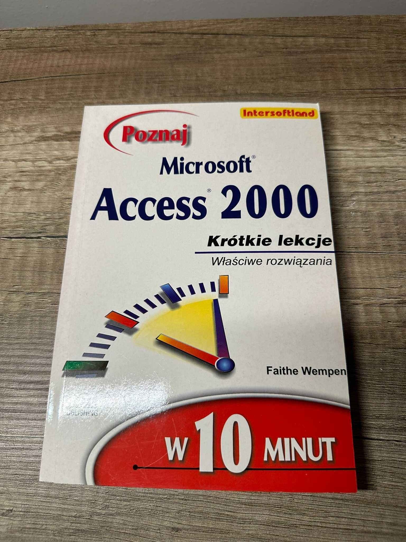Poznaj Microsoft Access 2000, krótkie lekcje 1 10 minut