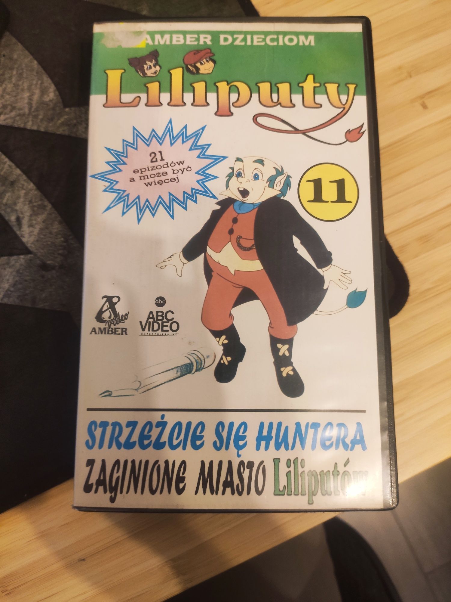 Liliputy 11 kaseta vhs