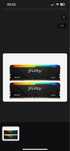 Pamieć ram Kingston FURY 32GB (2x16GB) 3200MHz CL16 Beast RGB