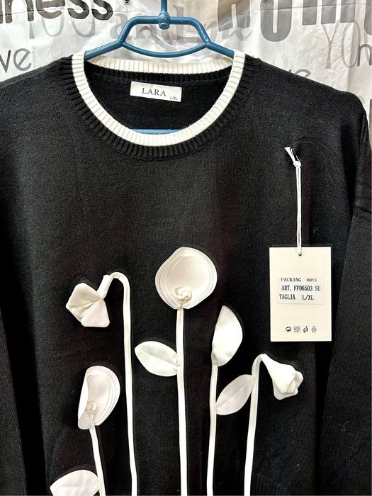 Шикарный свитер, натуральный, италия, свободный крой s-xl