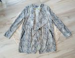 Beżowo-szara narzutka/ kardigan 42/XL Dunnes