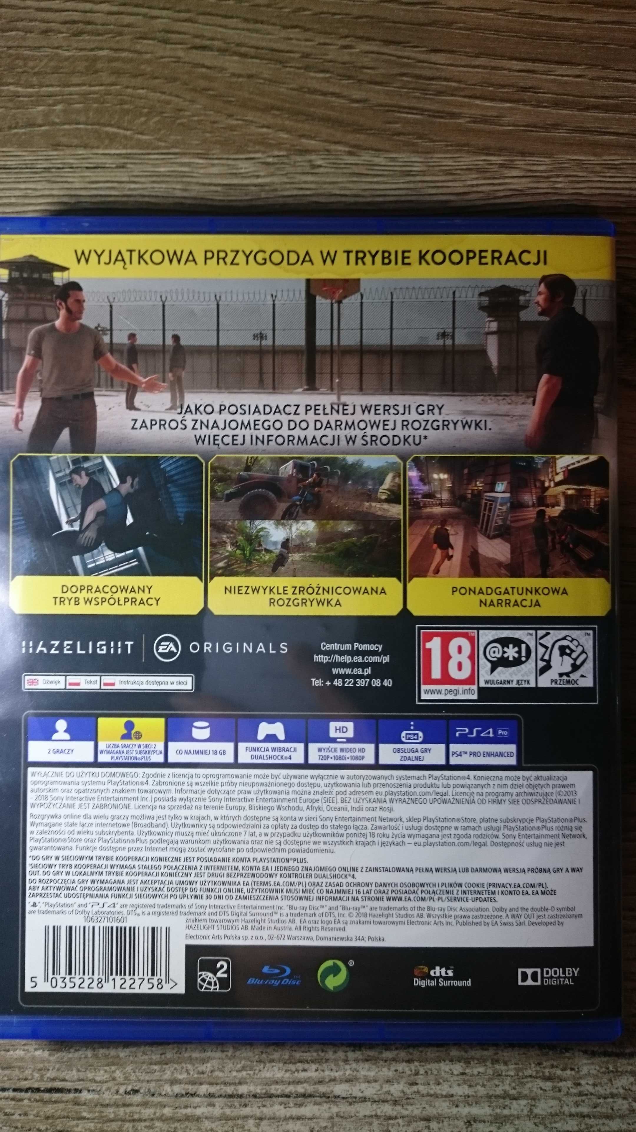A way out ps4 playstation 4 last of us order it takes two gta v