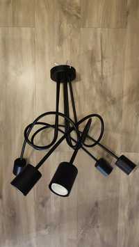 Lampa alfa tango, 5 - punktowa, czarna