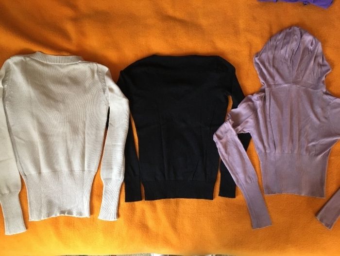 4 sztuki komplet sweterków Orsay Reserved sweter cienki letni S 36