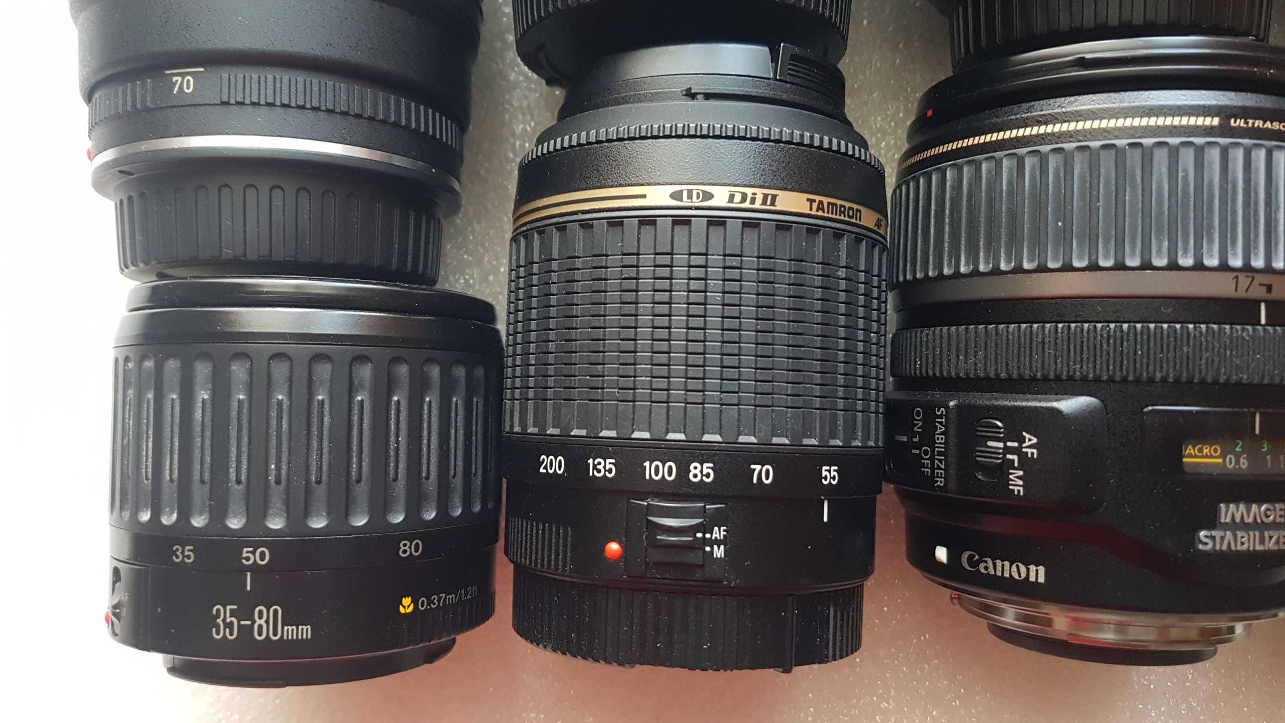 Об'єктиви Canon EF