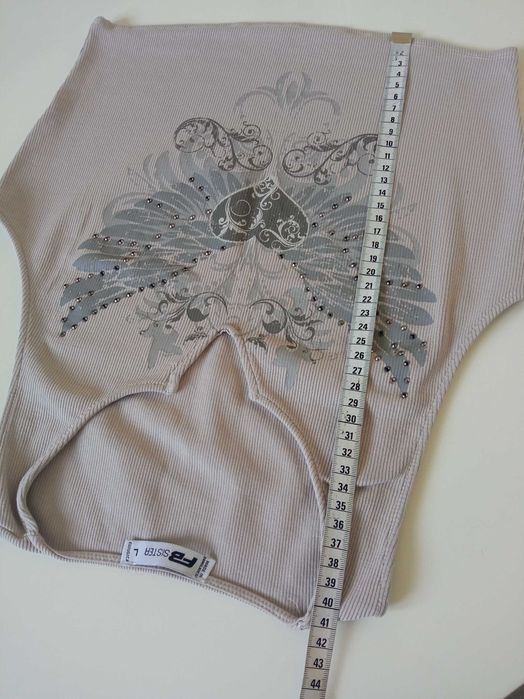 FB Sister crop top koszulka damski r L