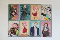 Spy x family anime manga bandai naklejki stickers anya forger loyd yor