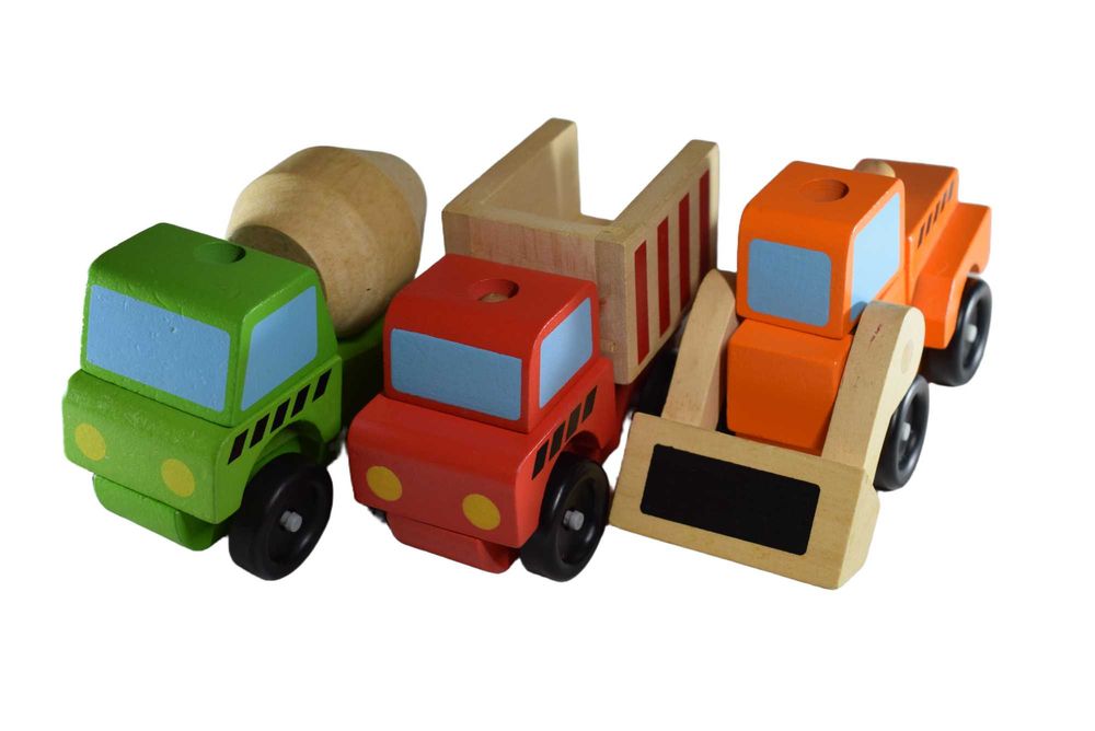 Melissa & Doug, Zestaw maszyn budowlanych