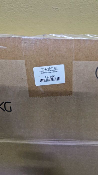 Esperguiçadeira Maxi-Cosi Cassia Essential Grey como nova