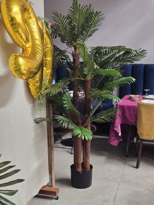 Palmeiras artificiais 4 troncos lindissimas para decorações
