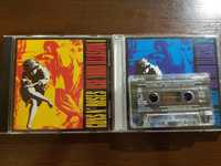 Płyty Guns N' Roses Use Your Illusion 1 i 2 plus kaseta