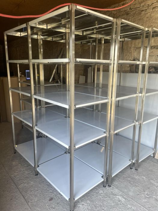 Продам стеллажы  неожавейка новые  1650*600мм 5 полок