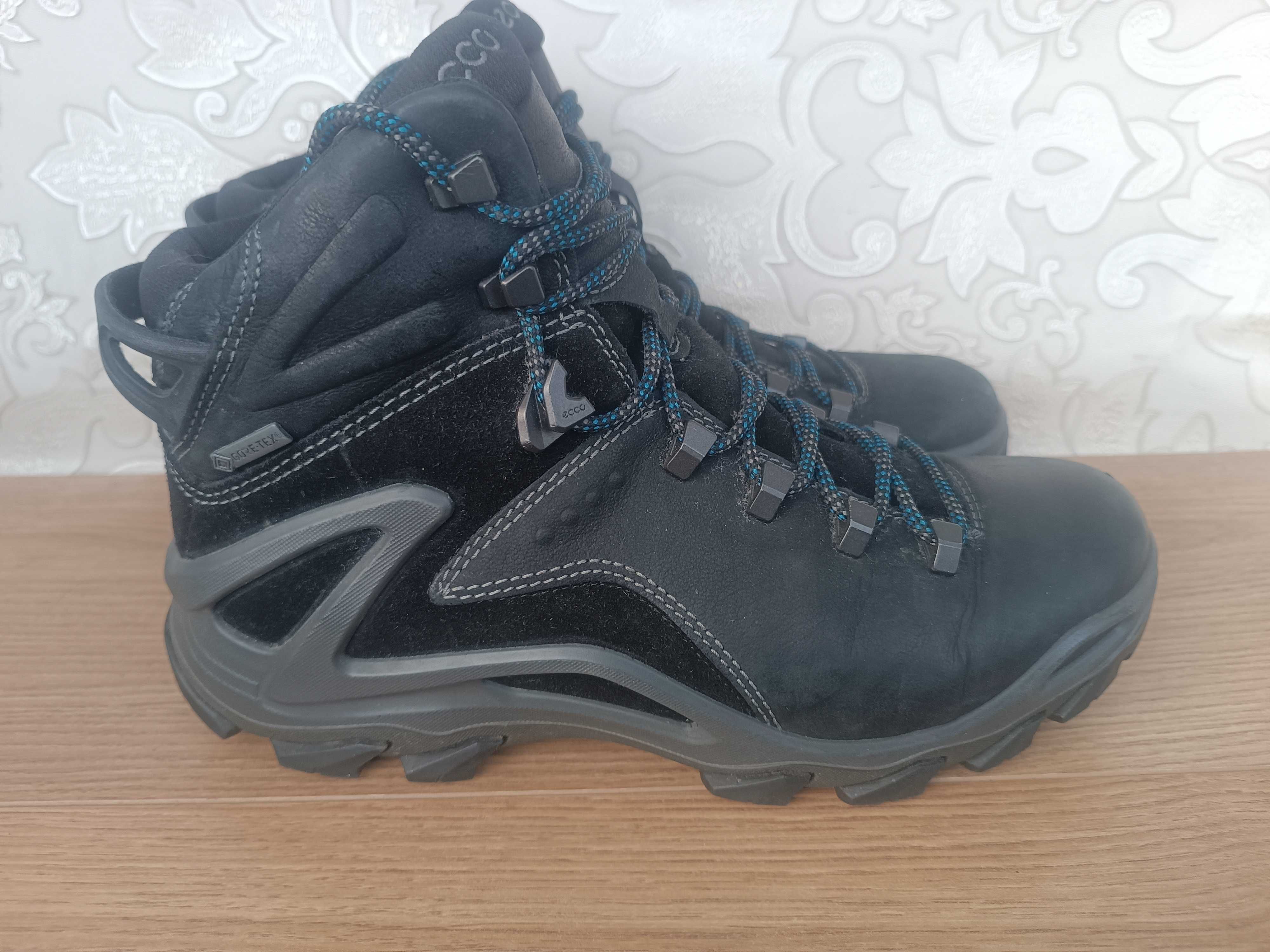 Ботинки берцы Ecco receptor Gore tex 42 размер 26.5 27 см