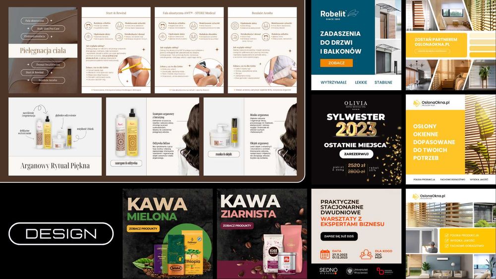 Strony internetowe, sklepy, reklama google ads, meta ads, social media