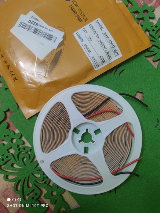 Taśma LED COB samoprzylepna