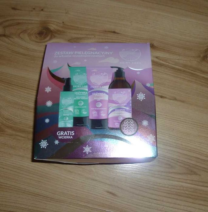Hairy Land zestaw pielęgnacyjny do włosów wysokoporowatych