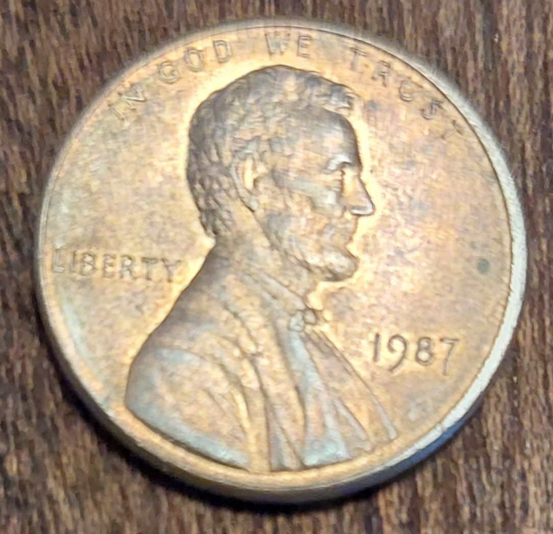 Moeda Estados Unidos da América (One Cent) - 1987