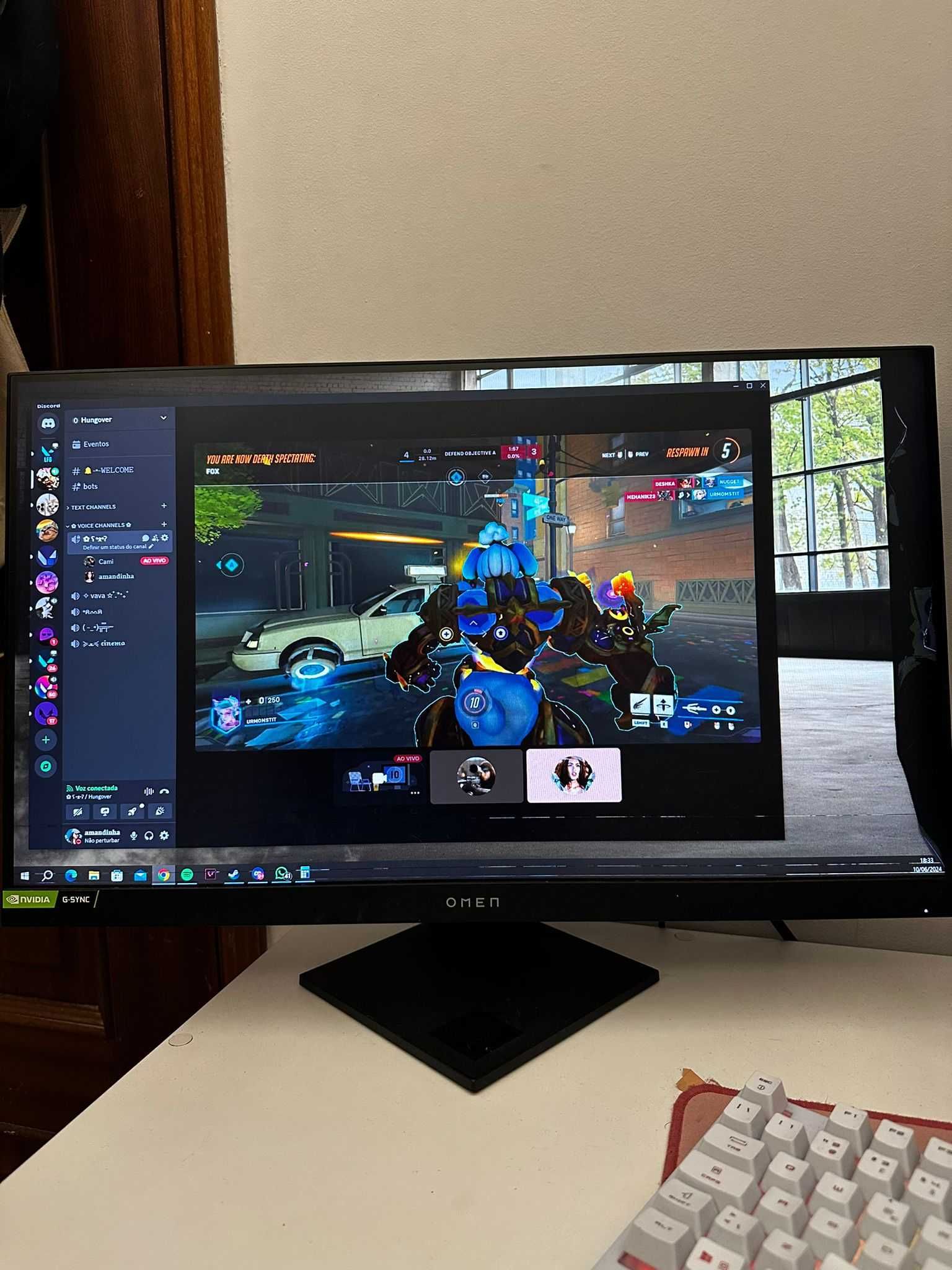 Monitor OMEN 144HZ 27´