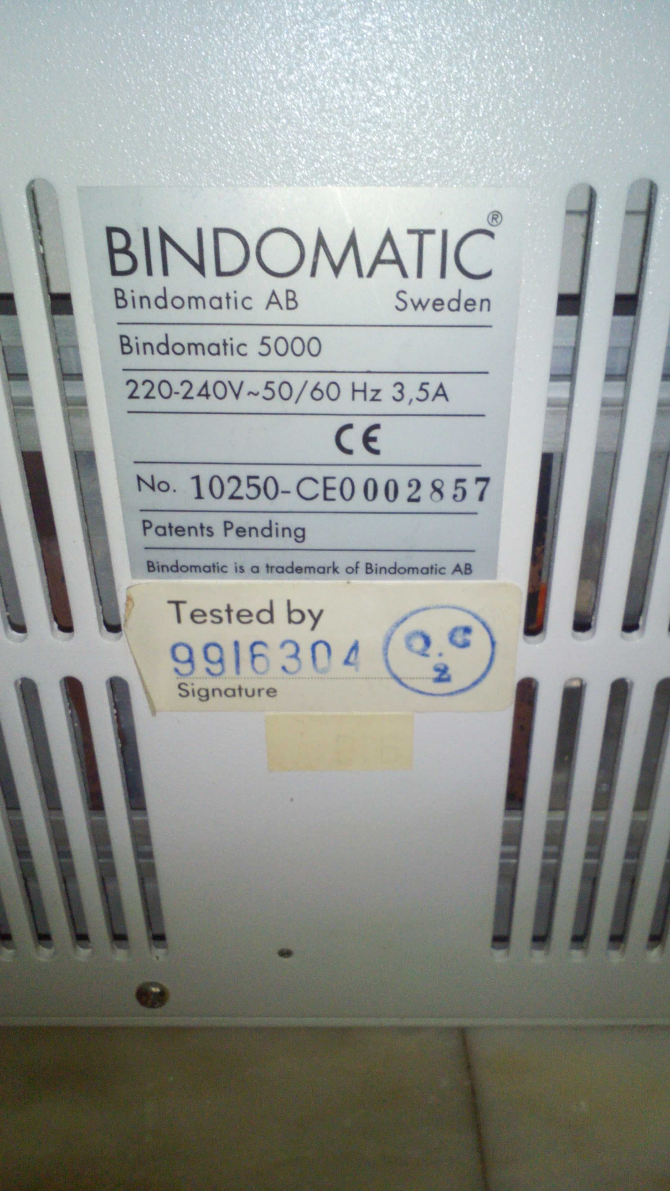 Encdernadora térmica Bindomatic 5000