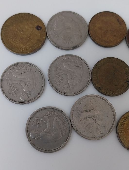 Lote de 11 moedas da Alemanha