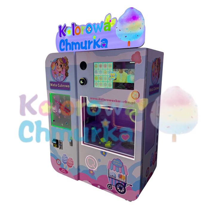 Automat do waty cukrowej "Kolorowa Chmurka"