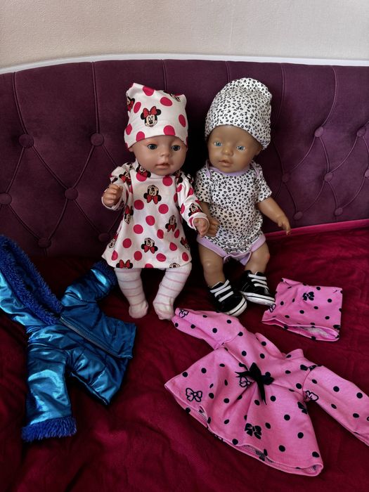 Кукла baby born дівчинка лялька пупс