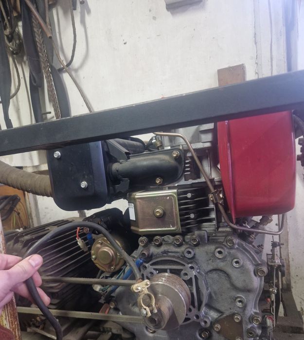 Генератор 2в1  (мотор для мотоблоку.)