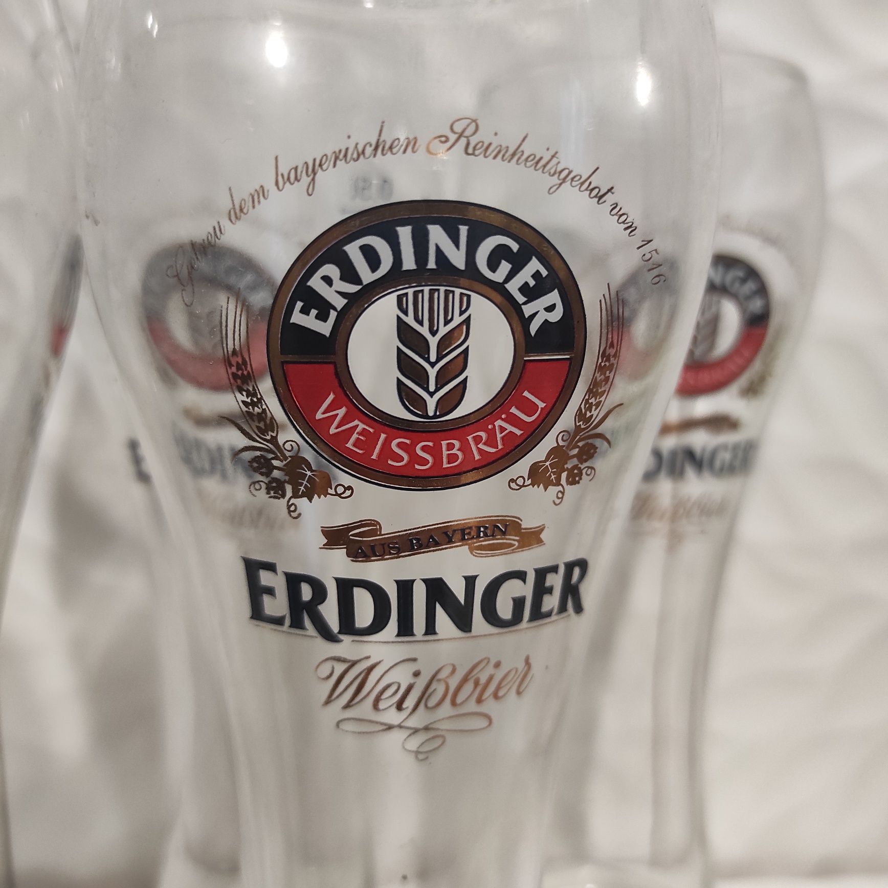 Бокалы пивные ERDINGER 05 L Англия  оригінал