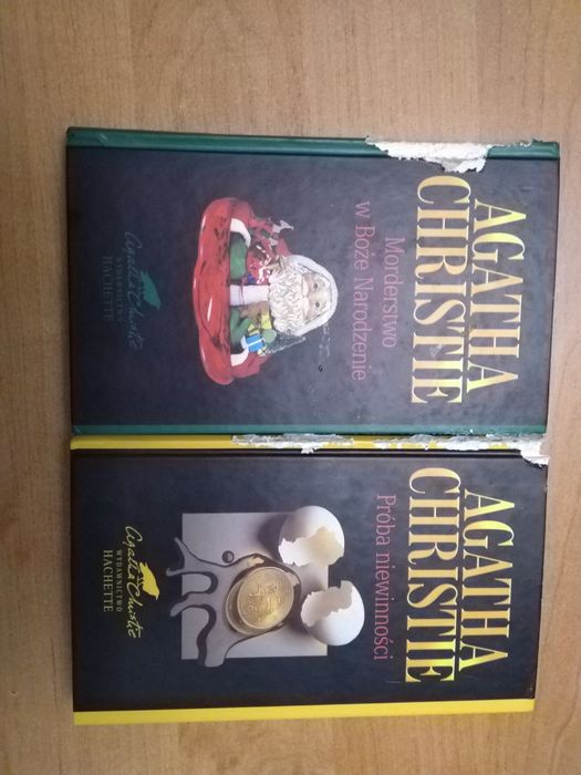 Zestaw książek Agathy Agatha Christie Próba niewinności Morderstwo