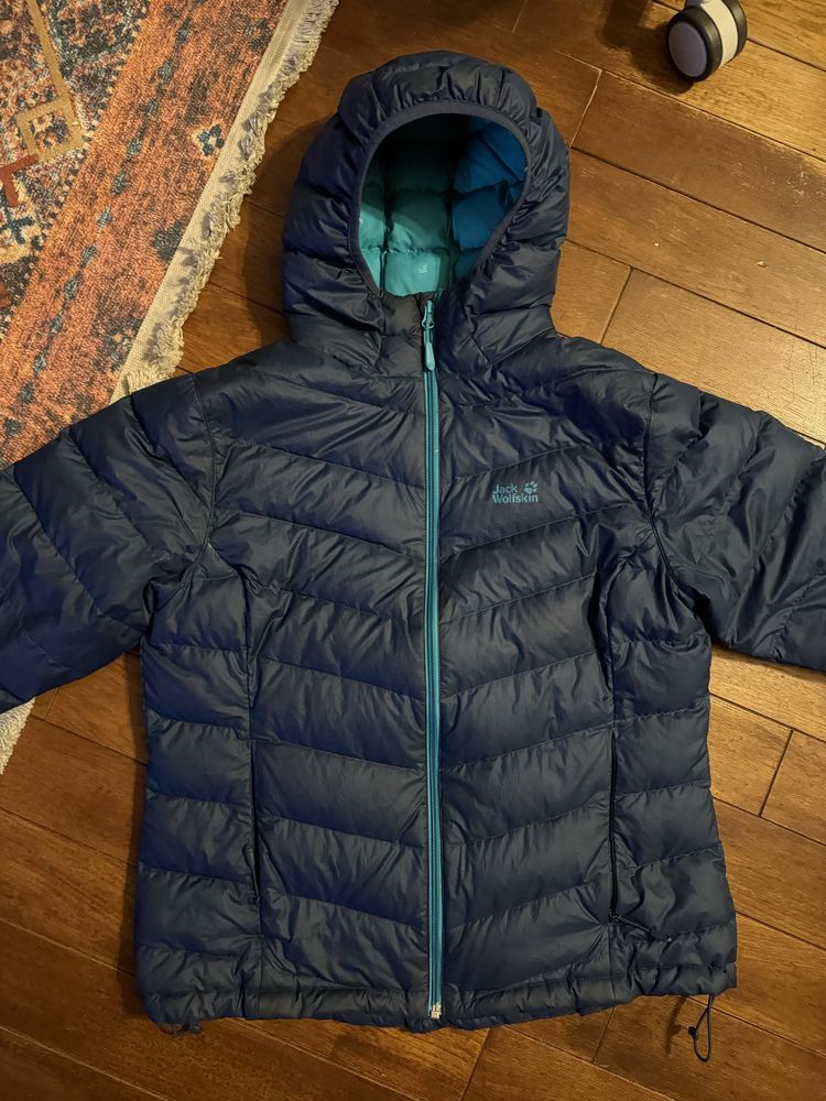Jack Wolfskin Kurtka damska Helium dark indigo r. L