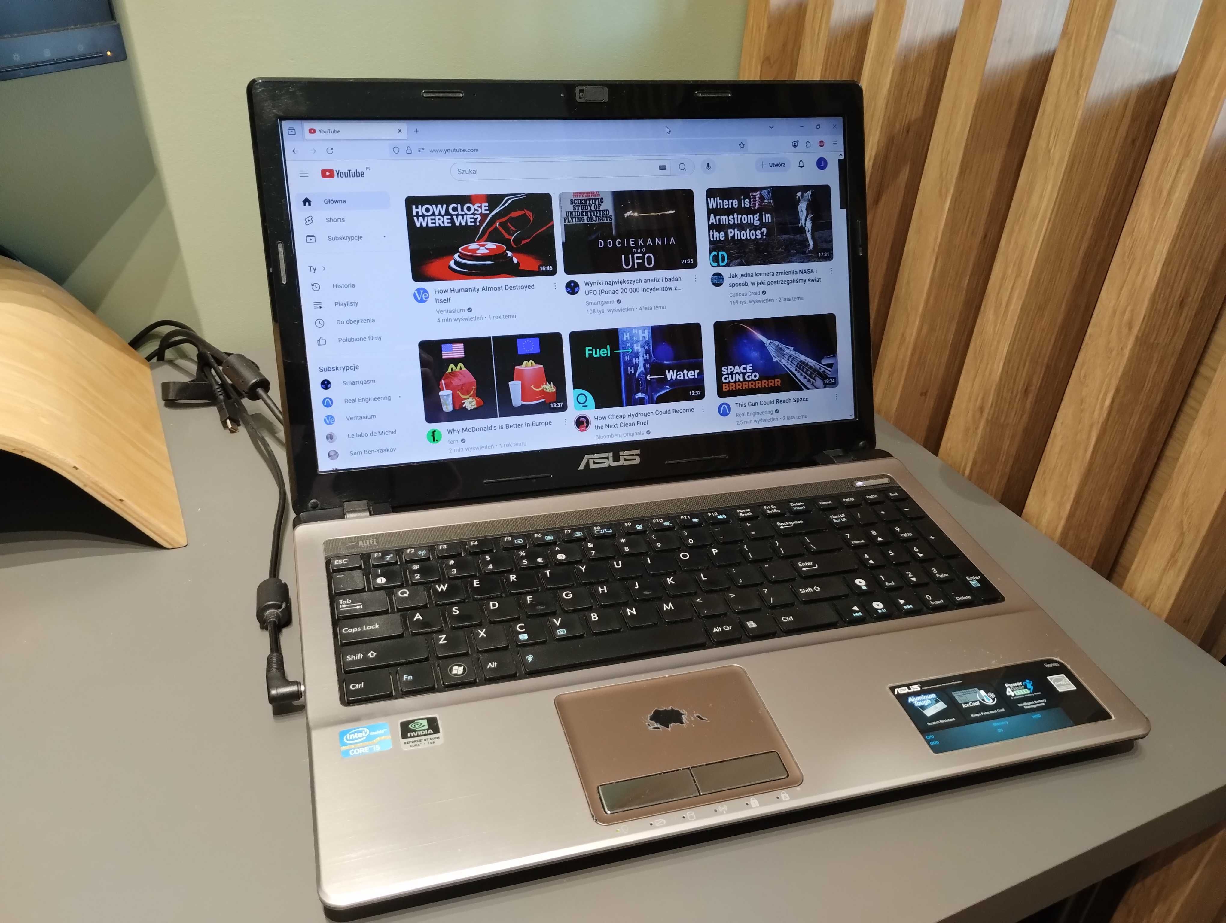 Asus K53SV - zadbany