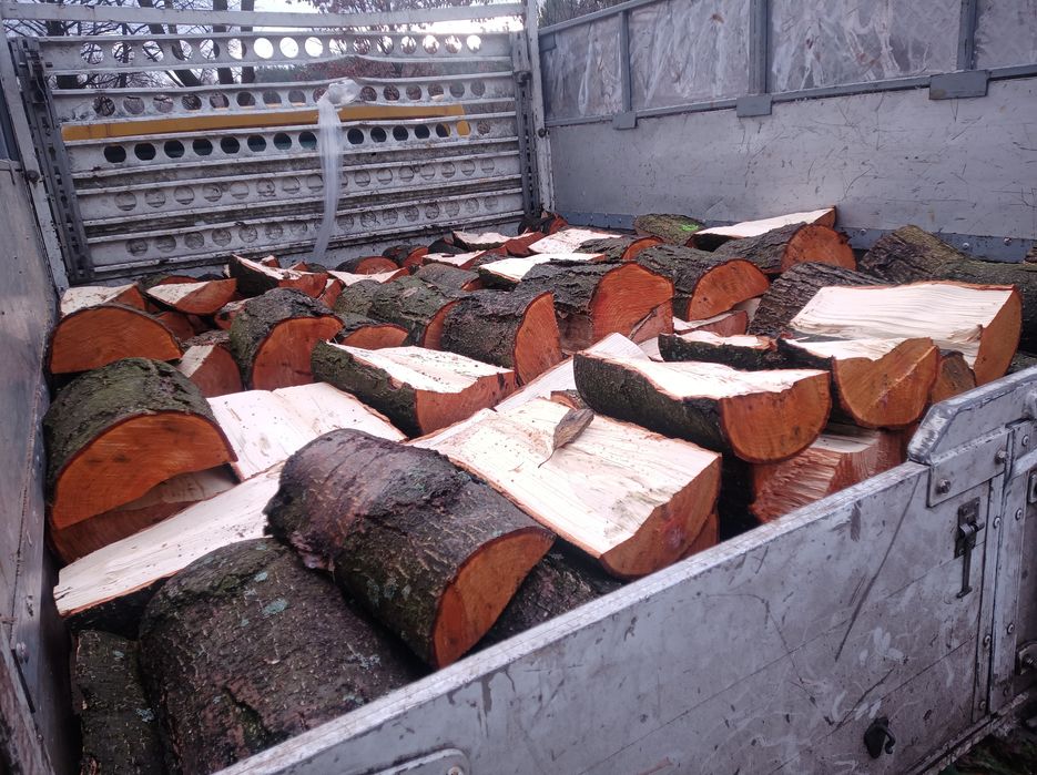 OLYSZYNA  kominkowe drewno okazja, piękne grube,połupane wysokokaloryc