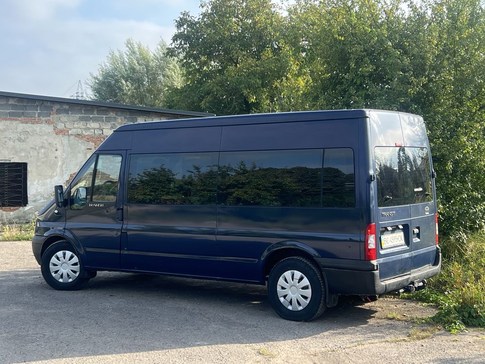 Ford Transit лонг 2007р 2.4 TDCI оригінальний пасажир