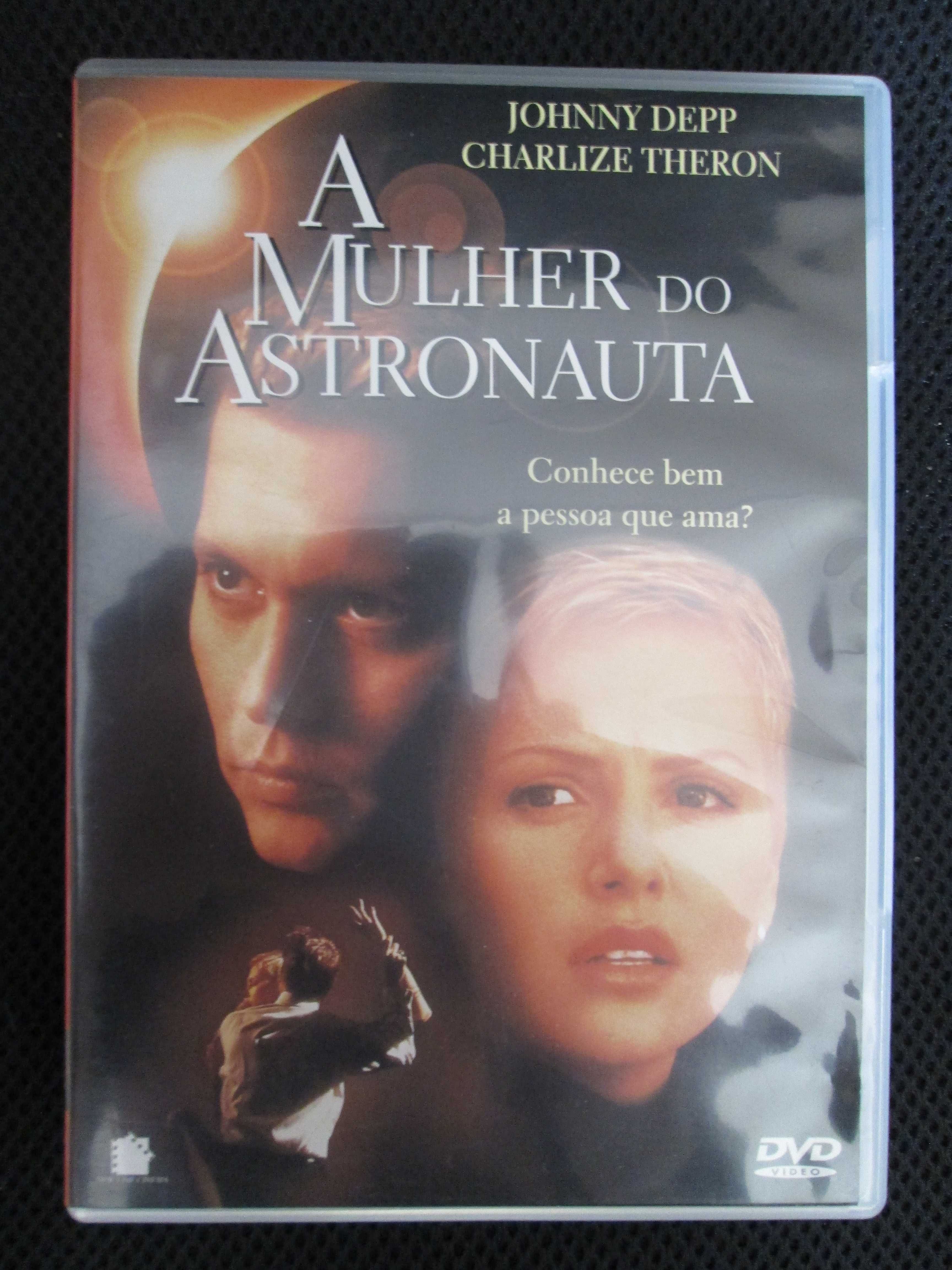 DVD A Mulher do Astronauta, Charlize Theron, Clea DuVall, Johnny Depp