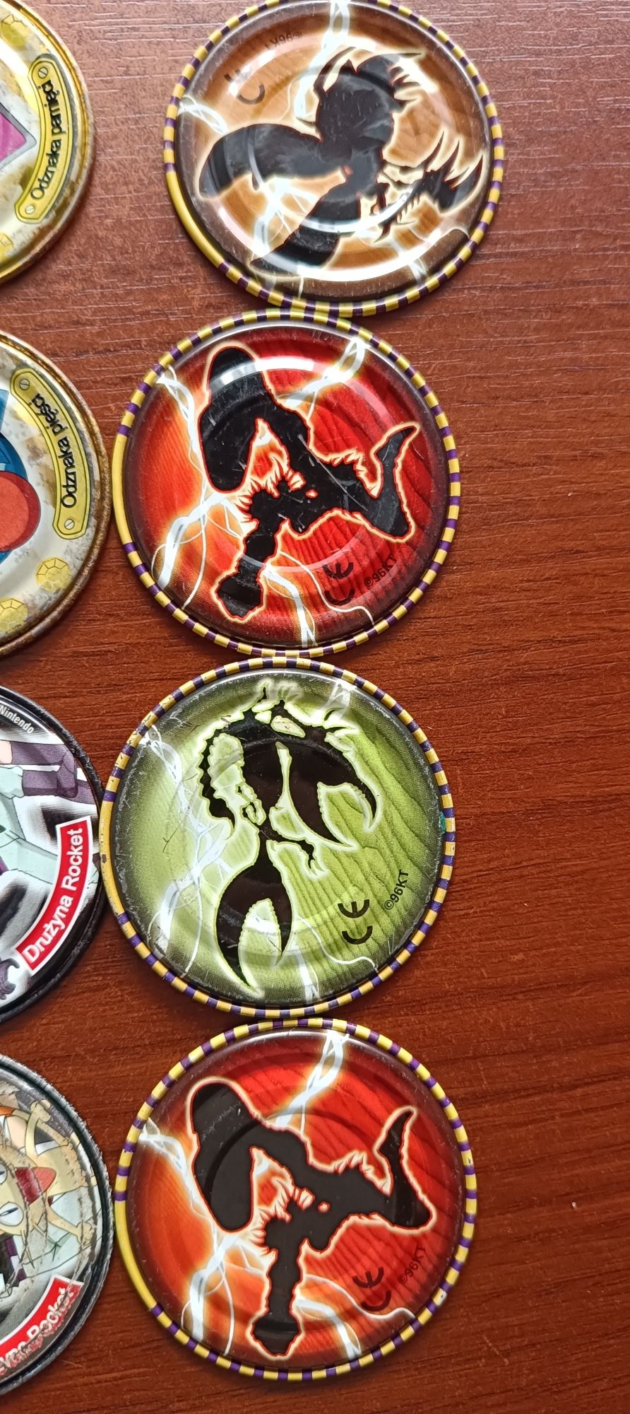 Pokemon yu gi oh big metal tazo