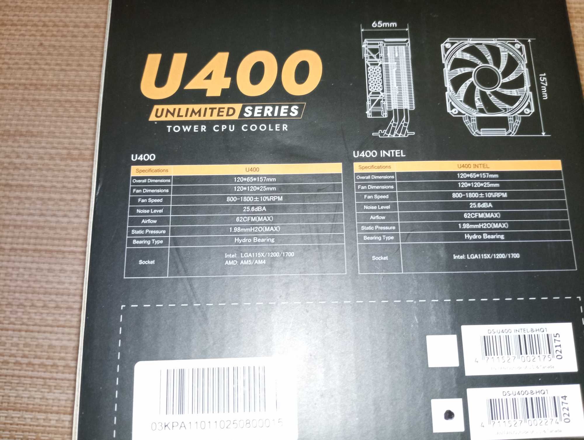 Кулер DeepCool AK 500s Digital Black та інші