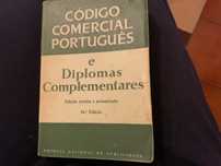 1960 - Código Comercial Português e Diplomas Compl.- 16 edição