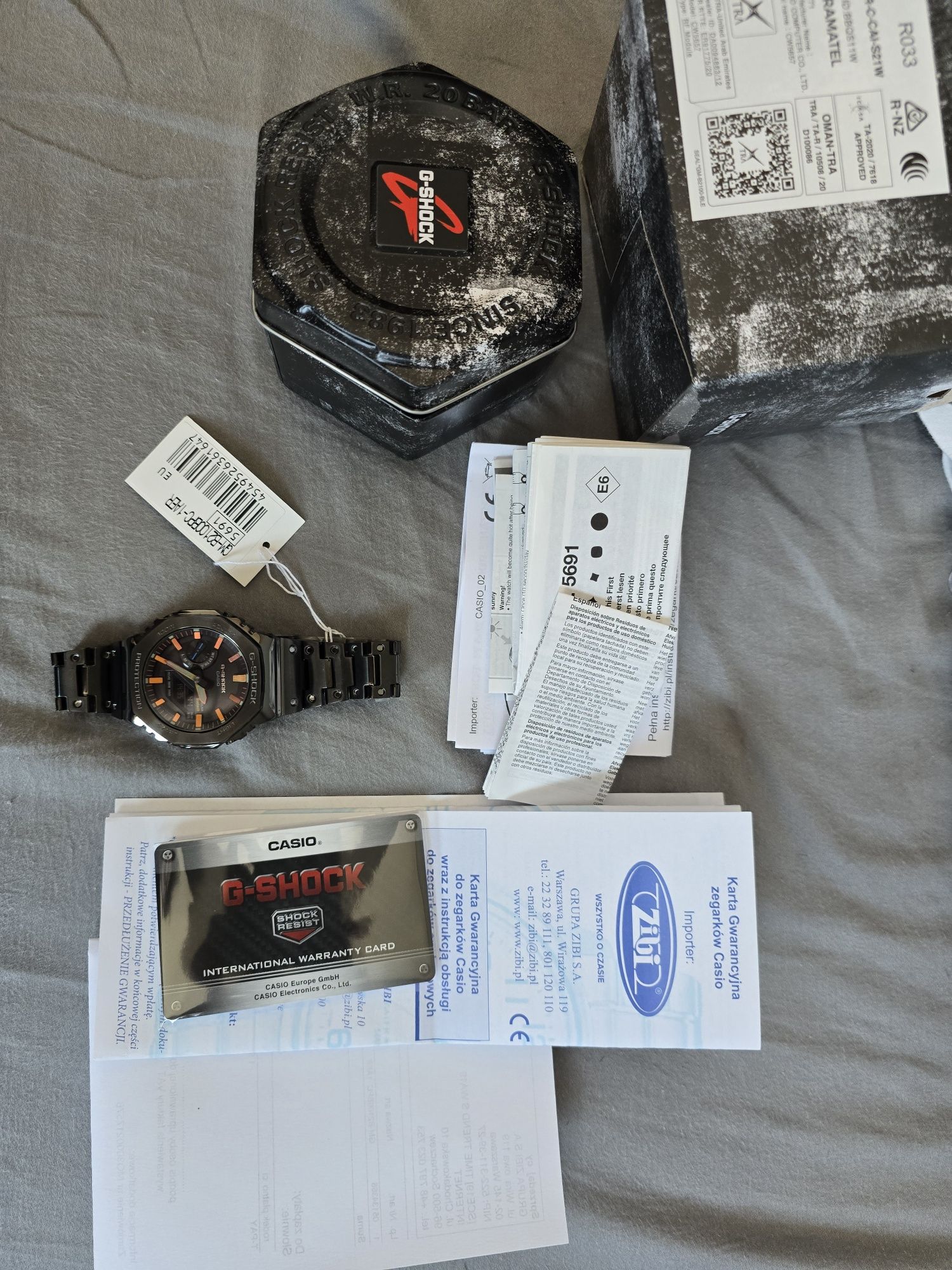 Zegarek Casio G-SHOCK GM-B2100BPC-1AER. Nowy na gwarancji.