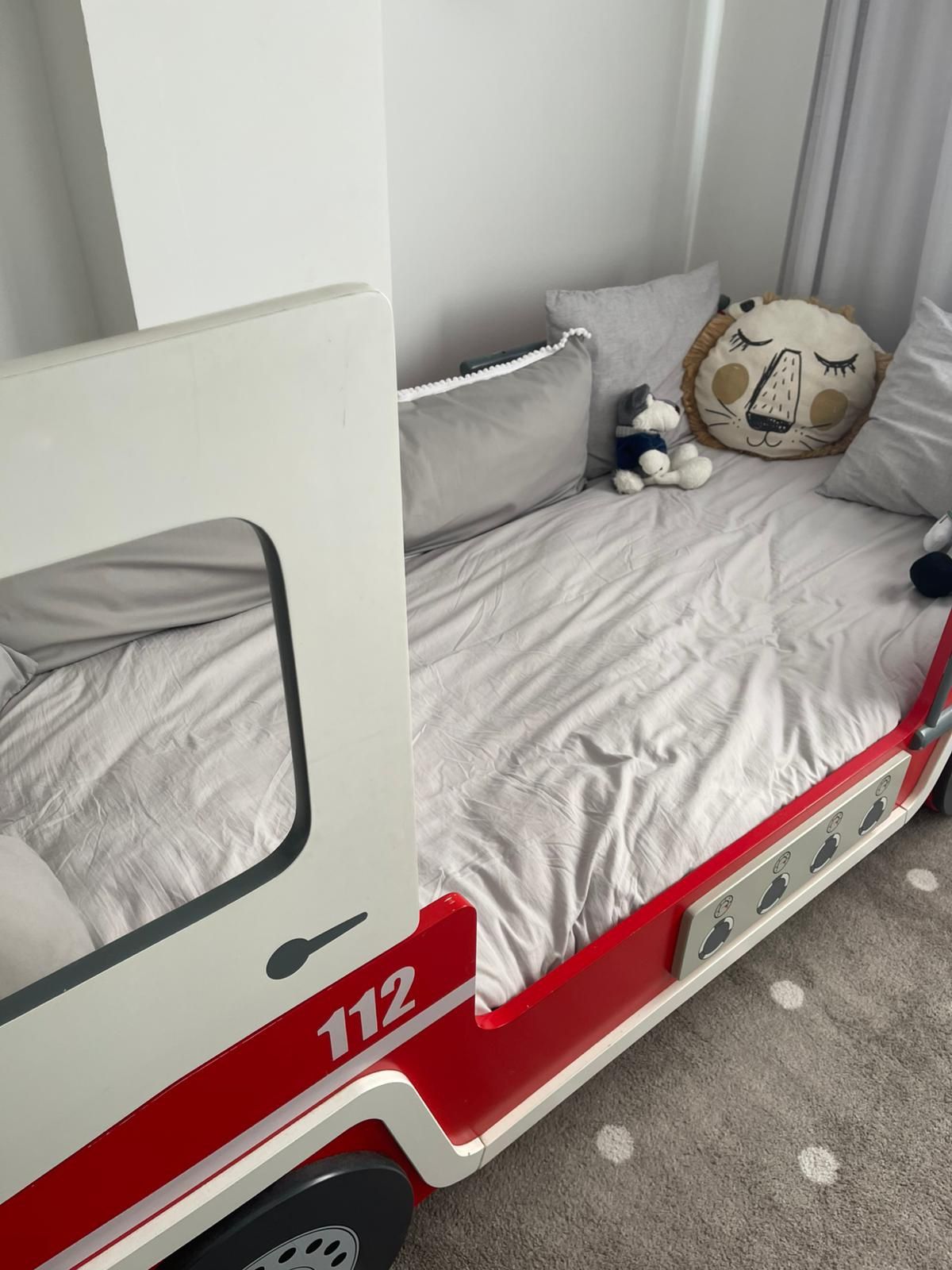 Cama bombeiros solteiro