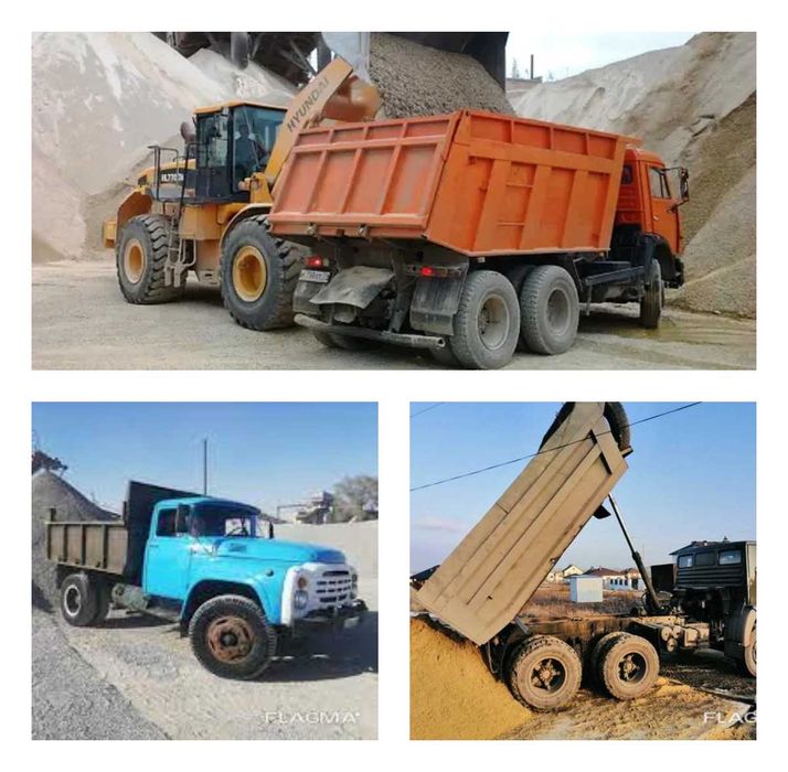 Песок щебень отсев  смесь  чернозем  бут,  цемент марки 400, 500