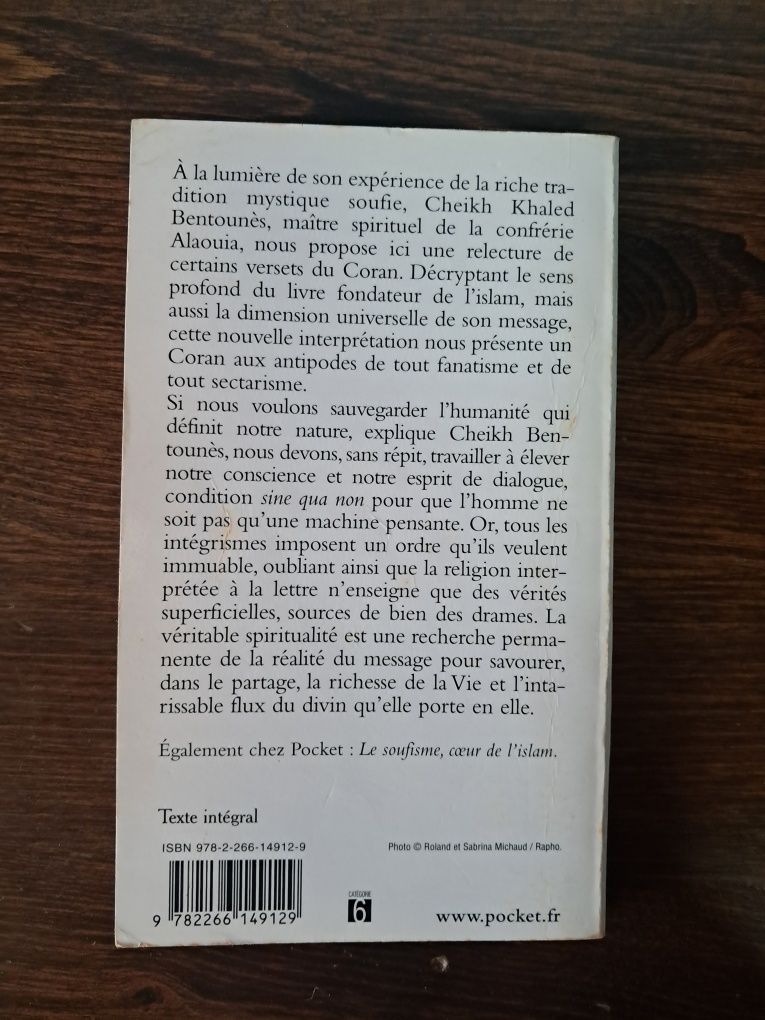 Cheikh Bentounès - L'homme intérieur à la lumière du Coran