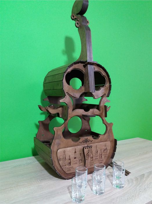 Міні-бар "Віолончель". Стильний та унікальний подарунок