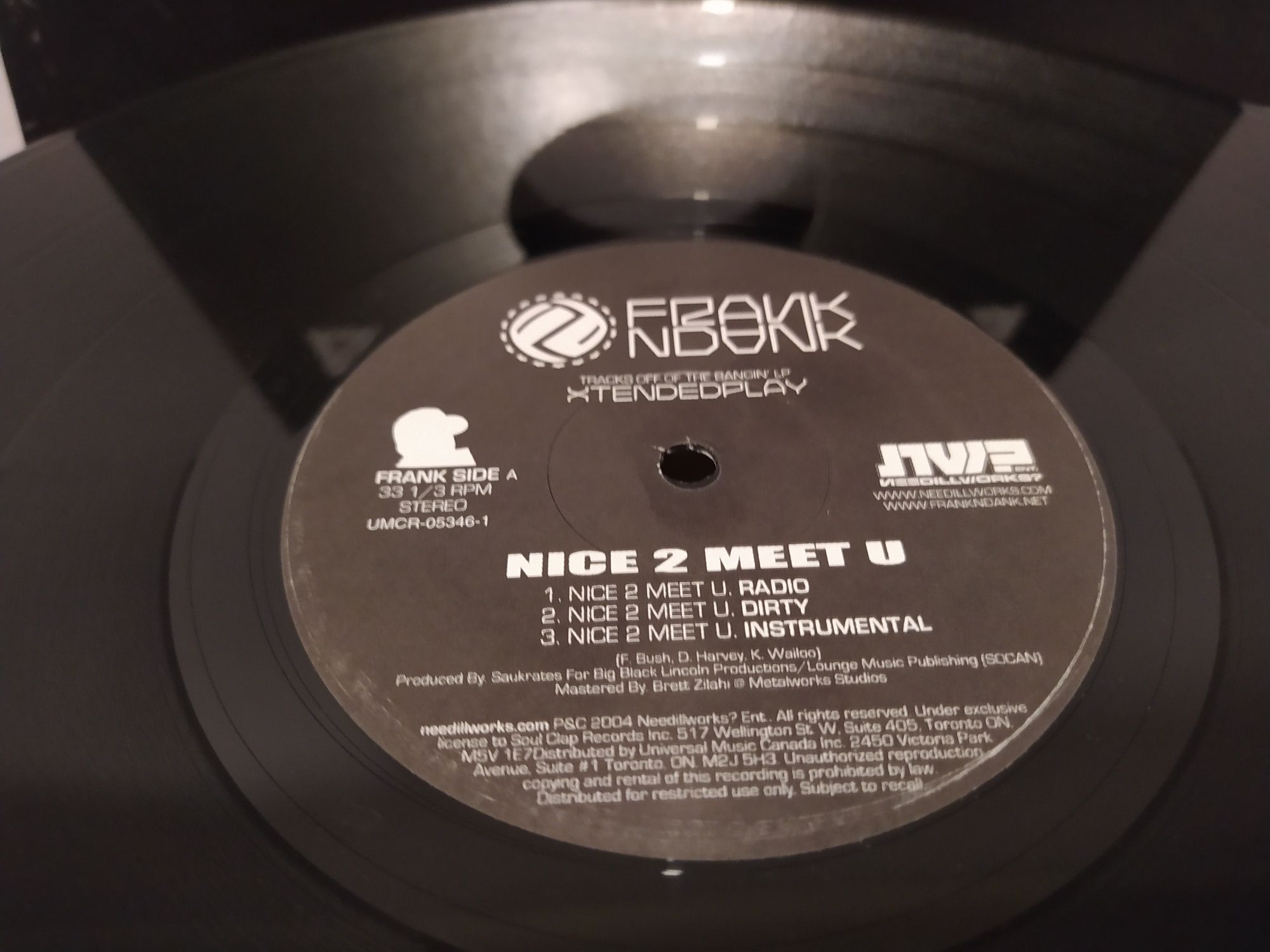 Frank-N-Dank - Nice 2 Meet U / MCA |12"