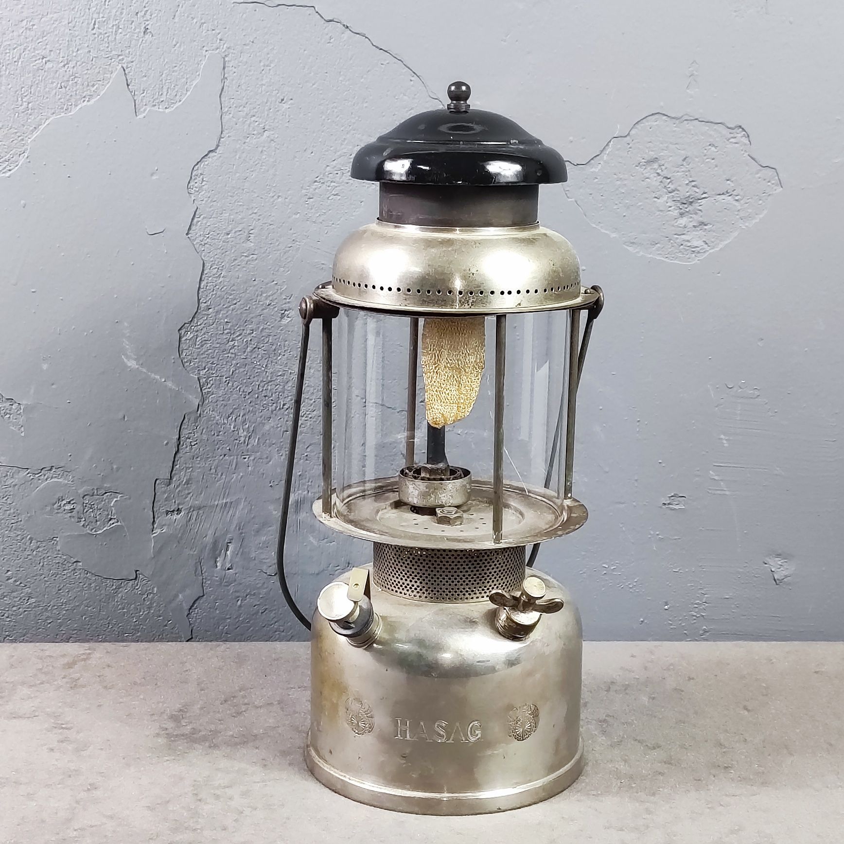 HASAG Lampa naftowa  ciśnieniowa