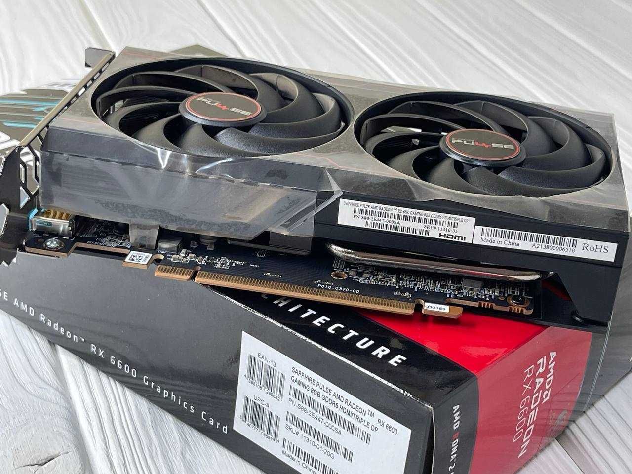 Відеокарта Sapphire AMD Radeon™ RX 6600 PULSE 8Gb GDDR6