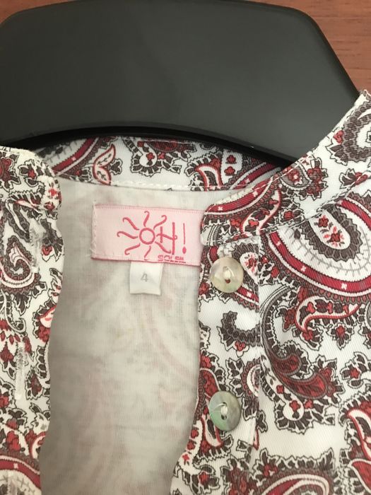 Vestido forrado com cornucópias
