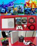 Xbox One S [1TB] 4K + Comando + Jogos