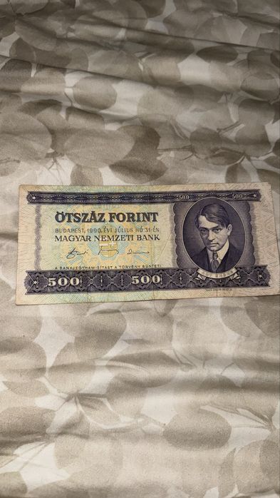 Банкнота 500 форинтов 1990, Венгрия