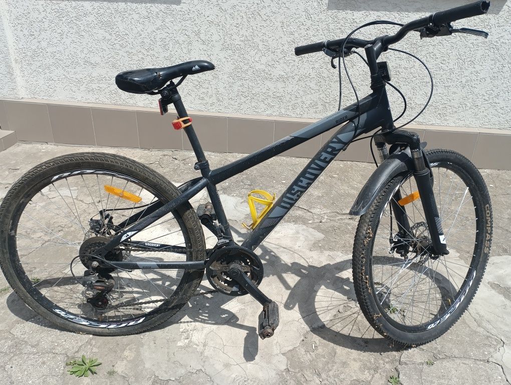 Продам велосипед 26" Discovery RIDER AM DD 2022 рама 13" Графітовий