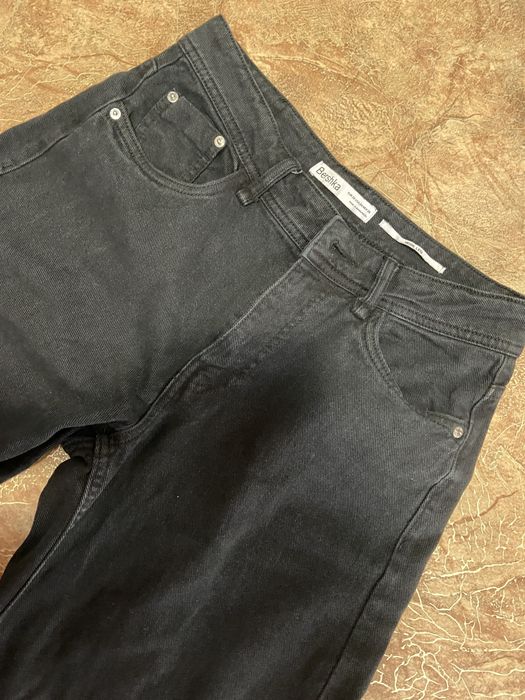 Джинси wide leg bershka m